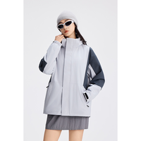 Chándal de Invierno Reversible Ligero para Hombre, Tallas Grandes, Resistente al Viento y al Agua, para Deportes al Aire Libre, con Logotipo Personalizado y Cuello Alto, Venta al Por Mayor