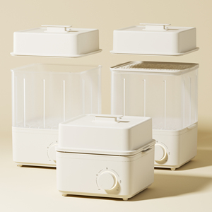 2025 nouveau bébé alimentation Portable grande capacité sans Bpa biberon stérilisateurs à vapeur - Product Image 2