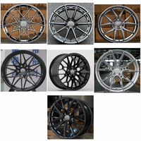 Jantes de voiture en alliage de 18 et 19 pouces, style 5 branches, 3 couleurs au choix, 5x100/108/112/114.3/120 pour BMW Audi Mercedes Benz