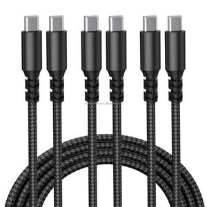 Newly Arrived 60W USB C Nylon Braided 3A Fast Charging <b>Cable</b> for Mobile Phone Power Bank Laptop for iphone samsung huawei - Product Image 3