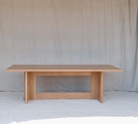 Ensemble de bancs de table à manger/à café en bois personnalisés de style moderne meubles de salon extensibles chambre à coucher hôtel cuisine villa