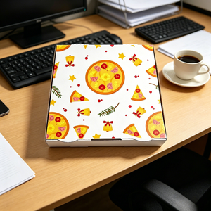 Eco Friendly <b>Biodegradable</b> Recycled Food Grade <b>Paper</b> Box Custom Logo Disposable Takeout Packaging - Product Image 3