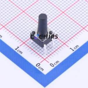K2-6639DP-Q3SW-04 Tactile Switch Through hole Component (THT)-4P,6x6mm Switch 1.8N Through Hole 6mm 6mm - Product Image 1