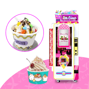 ตู้จำหน่ายไอศกรีมซอฟต์เสิร์ฟแบบบริการตนเองเชิงพาณิชย์ - Product Image 1