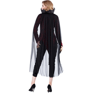 Robe de reine des vampires pour femmes, costume de cosplay de vampire pour le carnaval d'Halloween - Product Image 2