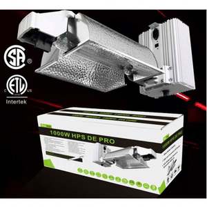 Balastro eletrônico risen green 1000w de hps, refletor de alumínio com refletor de duas pontas, luminária para crescimento com balastro eletrônico - Product Image 2