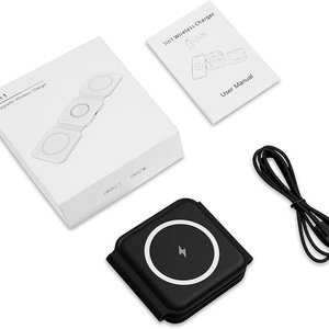 แท่นชาร์จไร้สายแบบ3 in 1แท่นชาร์จแบบแม่เหล็กพับได้15W แท่นชาร์จไร้สายแบบเร็วสำหรับ iPhone airpods Apple Watch - Product Image 6