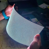 Hongwei 320mm x 160mm P4 Module d'affichage étanche à Led souples écran Led rond incurvé Flexible pour l'extérieur