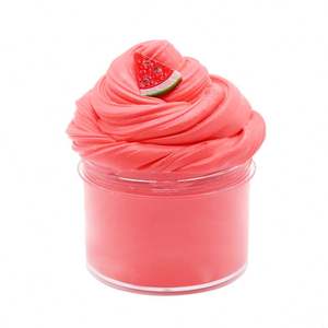 Hot Sales Toysrunner Polymer <b>Clay</b> Polimer Polymer <b>Clay</b> Oven <b>Bake</b> <b>Clay</b> Slime Mud Cotton Mud Slime 200ml Peach Slime - Product Image 4