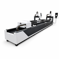 Machine de découpe au laser à fibre Chenmai 1500W du Shandong, haute précision pour divers profilés et tuyaux métalliques