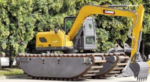 Nuovo Escavatore Cingolato Idraulico Anfibio da 12 Tonnellate con Benna da 0,3 <span class=keywords><strong>M3</strong></span> - Product Image 3