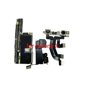 100% Tested Motherboards with Face ID Original Unlocked Mobile Phone Motherboard for iPhone X XS XR Max