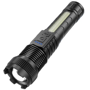 Công suất cao 100000 Lumens <span class=keywords><strong>LED</strong></span> <span class=keywords><strong>Torch</strong></span> ánh sáng siêu sáng XHP50 chiến thuật không thấm nước có thể sạc lại đèn pin - Product Image 1