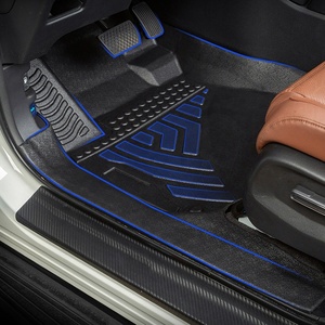 Auto Part alas lantai mobil kustom karpet 5D 3D tahan air matras piring dalam Universal karet antiselip mewah untuk <span class=keywords><strong>Hilux</strong></span> - Product Image 1