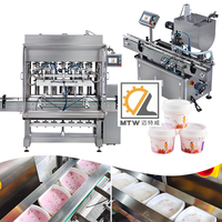 Machine de remplissage MTW pour miel, mayonnaise et pâtes – Automatique, à tête unique, pour petites productions