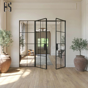 Porta a Battente in Alluminio di Alta Qualità con Isolamento Acustico e Vetro Temperato per Decorazione Interna del <span class=keywords><strong>Soggiorno</strong></span> - Product Image 5