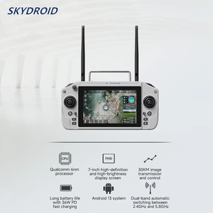 Control Remoto Skydroid G20 <span class=keywords><strong>con</strong></span> <span class=keywords><strong>Cámara</strong></span> y Procesador de 6nm, Control Remoto para Dron de 2.4/5.8GHz, Compatible <span class=keywords><strong>con</strong></span> Transmisión de Imagen de 30km - Product Image 5