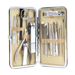 Professional factory supplier manicure tools women grooming kit manicure tools can custom logo