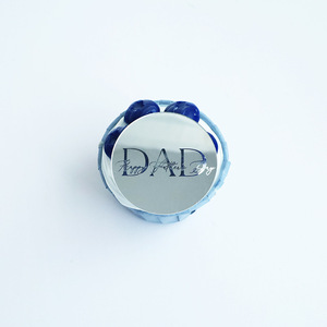 Honey And Sweetness Father's Day Cake Decoration <b>Acrylic</b> Cupcake Toppers For Dad Party Supplies - Product Image 5