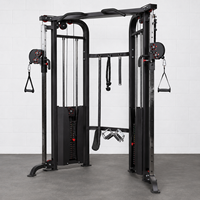 Équipement d'entraînement complet, système de poulie double multi-gym robuste, entraînements avancés, machine à câble croisé double, poitrine et dos