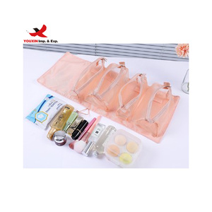 Grande trousse de maquillage, trousse de toilette de voyage, cadeau promotionnel, personnalisation du logo et de la couleur, trousse à cosmétiques pliable tendance - Product Image 2
