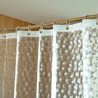 Pva-rideau de douche en acier inoxydable, fabrication de rideaux de douche pour hôtels