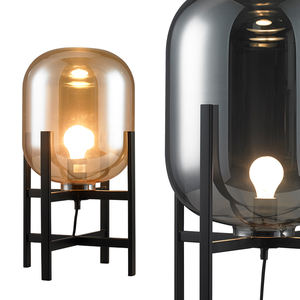 Fabricants personnalisés DLSSLIGHTING Nouvelle lampe de table Lamo Originalité Éclairage chaleureux Verre Quadripode avec CE Lampe de bureau - Product Image 4