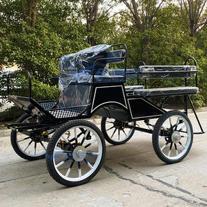 Nouveau chariot en acier Marathon Pony <span class=keywords><strong>Horse</strong></span> à <span class=keywords><strong>4</strong></span> roues chariot tiré par chevaux chariot touristique - Product Image 3