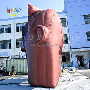 Nhà máy nóng bán <span class=keywords><strong>Inflatable</strong></span> Halloween đường hầm xiếc hoạt động tùy chỉnh <span class=keywords><strong>Inflatable</strong></span> chú hề đầu đường hầm cho Halloween Đảng - Product Image 4