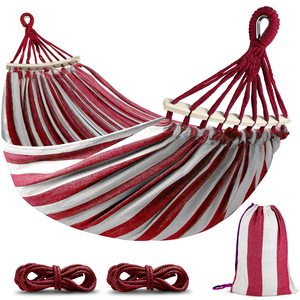 Hamaca Portátil de Lona para Acampar al Aire Libre con Barra Curva, Precio de Fábrica al por Mayor - Product Image 6