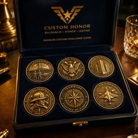 Pièce commémorative personnalisée en métal avec logo gravé, symbole d'intégrité et d'excellence, idéale pour les anniversaires et les cadeaux promotionnels