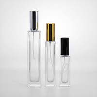 Bouteilles rechargeables en verre personnalisables classiques en 30ml, 50ml et 100ml-Bouteilles de parfum vides de forme haute et fine avec pompe