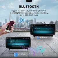 10.25 ''Android 12 Carplay Auto Radio pour Mercedes benz classe C W204 C180 C200 C300 C63 affichage stéréo de voiture