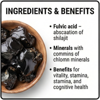 Crème de Shilajit 50g, vente directe d'usine OEM, résine himalayenne pure, supplément multi-minéraux pour le système immunitaire