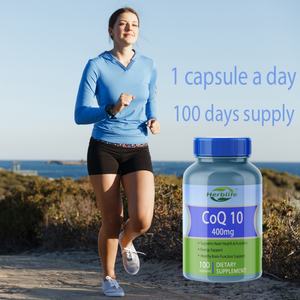 Capsules de CoQ10 pour adultes, compléments alimentaires à base de plantes, soutien énergétique, vente chaude OEM/ODM - Product Image 4