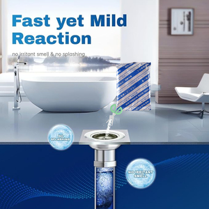 Dispositivo di rimozione degli intasamenti dello scarico dello scarico dei capelli smacchiatori per lavello e scarico del water detergenti e deodoranti per tubi - Product Image 3
