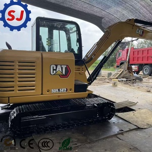 Miniexcavadora Usada Caterpillar CAT 305.5E2 |   Excavadora Hidráulica de 5 Toneladas |   Excavadora Compacta en Venta - Product Image 1