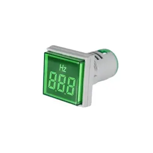 Mini Vierkante Groene 50 Hz Elektronische Digitale Panel Frequentie Meter