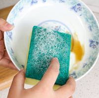 Éponge à récurer de cuisine écologique colorée TIN HONG Modèle CSC101, absorption d'eau à 250 %, personnalisable, vente en gros