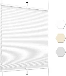 Motorized Top down Bottom Up honeycomb window blinds blackout light filtering cellular shades