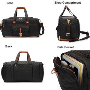 Borsa da viaggio grande borsone in nylon per <span class=keywords><strong>bagagli</strong></span> firmati <span class=keywords><strong>e</strong></span> bagaglio pieghevole per weekender da donna - Product Image 4