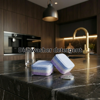 OEM ODM Tablet Pencuci Piring Premium Label Pribadi Produsen Pod Deterjen Pembersih Mendalam Grosir