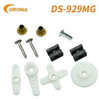 Servomoteur numérique RC CORONA DS929MG à engrenages métalliques 2,2 kg.cm 0,12 sec 12,5 g pour avion RC, robot, UAV