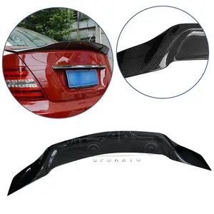 Hochwertiges Außen zubehör ABS Carbon Fiber R Style Heckspoiler für Mercedes Benz C-Klasse W204 2007-2013