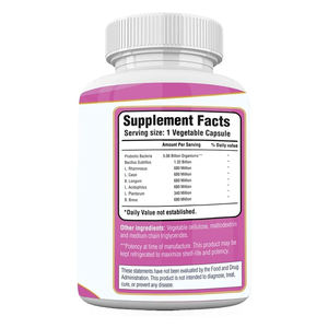 La Cápsula de probióticos vaginales personalizable admite bacterias saludables para adultos y niños no aplicable - Product Image 3