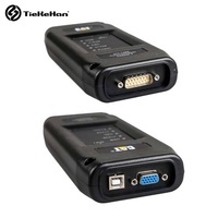 Adaptateur de diagnostic C-AT ET 3 2019C/2025A, outil de diagnostic pour camions C-AT, adaptateur de communication 3 avec WIFI et câbles 14PIN+9PIN