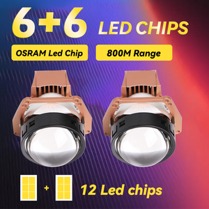 Redsea คุณภาพสูง E160 3.0 นิ้วเลเซอร์ led โปรเจคเตอร์เลนส์ไฟหน้าความสว่างสูงไฟหน้าอัตโนมัติ leds เลเซอร์เลนส์ biled - Product Image 2