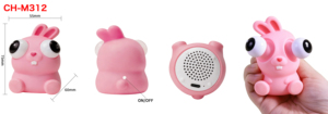 ลำโพงบลูทูธไร้สายพกพา รุ่น Cute Bunny 5W สำหรับ V5.0 ของเล่นเสียงร้องน่ารัก หลายสีให้เลือก ของขวัญสำหรับนักเรียน - Product Image 3