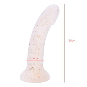 Letrock Zuignap Gekleurde Vloeibare Dildo Siliconen Mal Xxx G Spot Trilling Realistische Dildo Box Volwassen Seksspeeltje Voor Mannen - Product Image 3