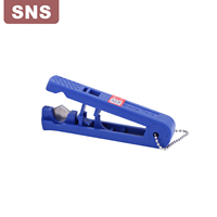 Coupe-tube pneumatique en nylon souple PU de qualité industrielle, série SNS TK-3, verrouillable, avec verrou de sécurité